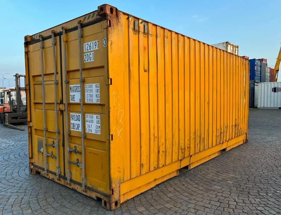 Seecontainer 20 Fuß High Cube Pallet Wide (PW) Gebraucht