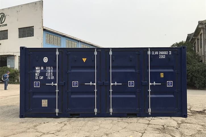 Container 20′ – 4 Seitentüren