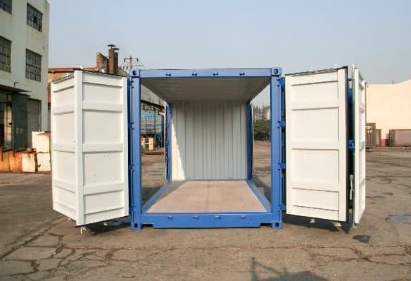 Seecontainer 20 Fuß mit Doppelseitentür