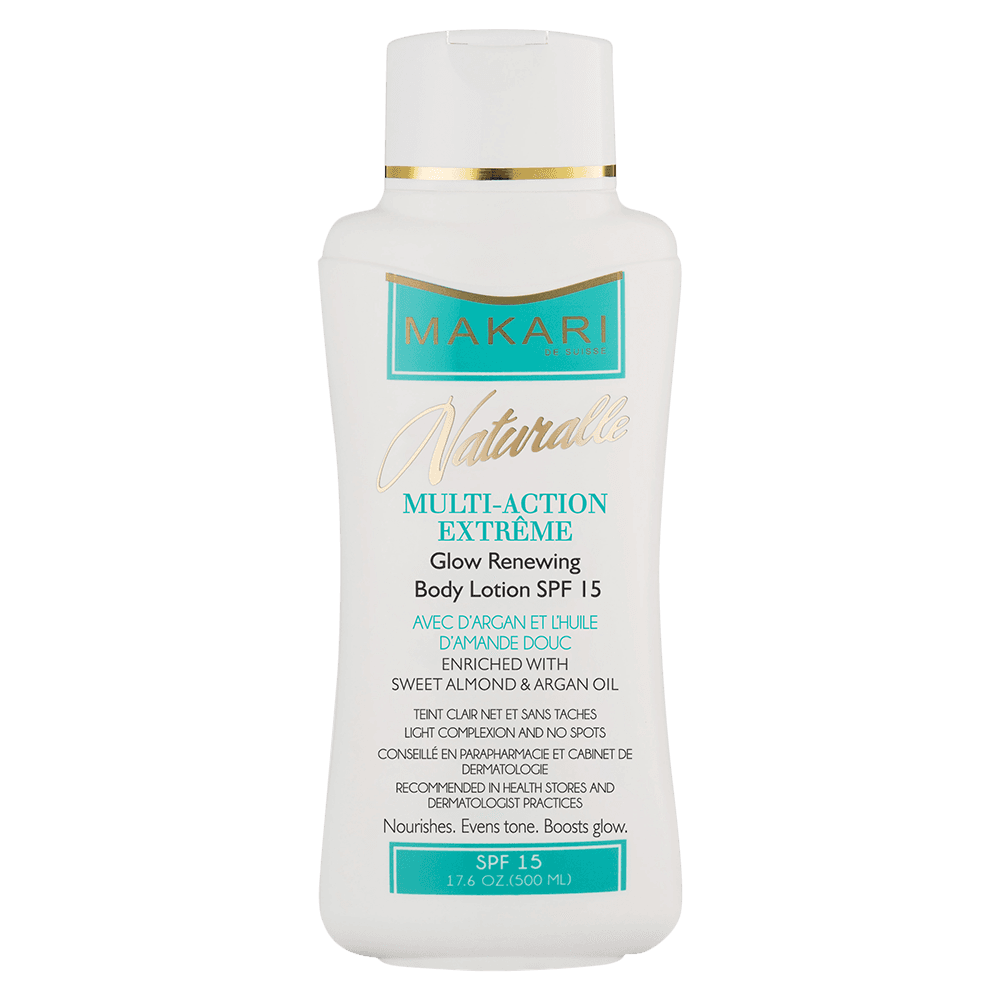 Lait de corps multi-action hydratante à l'huile d'Argan 500 Ml-Makari
