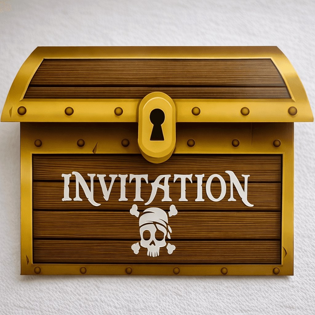 Invitation Pirate