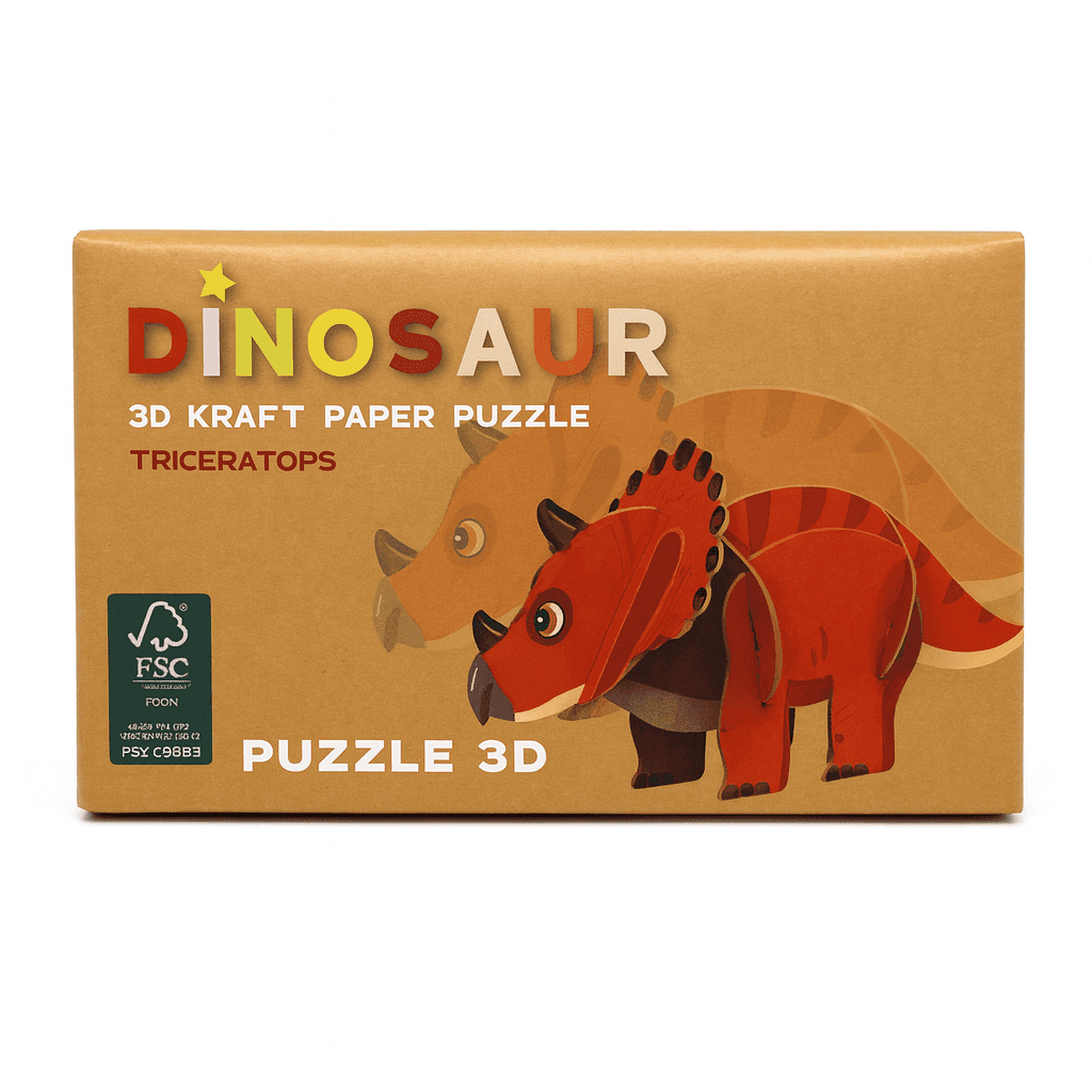 Puzzle 3D Dinosaures