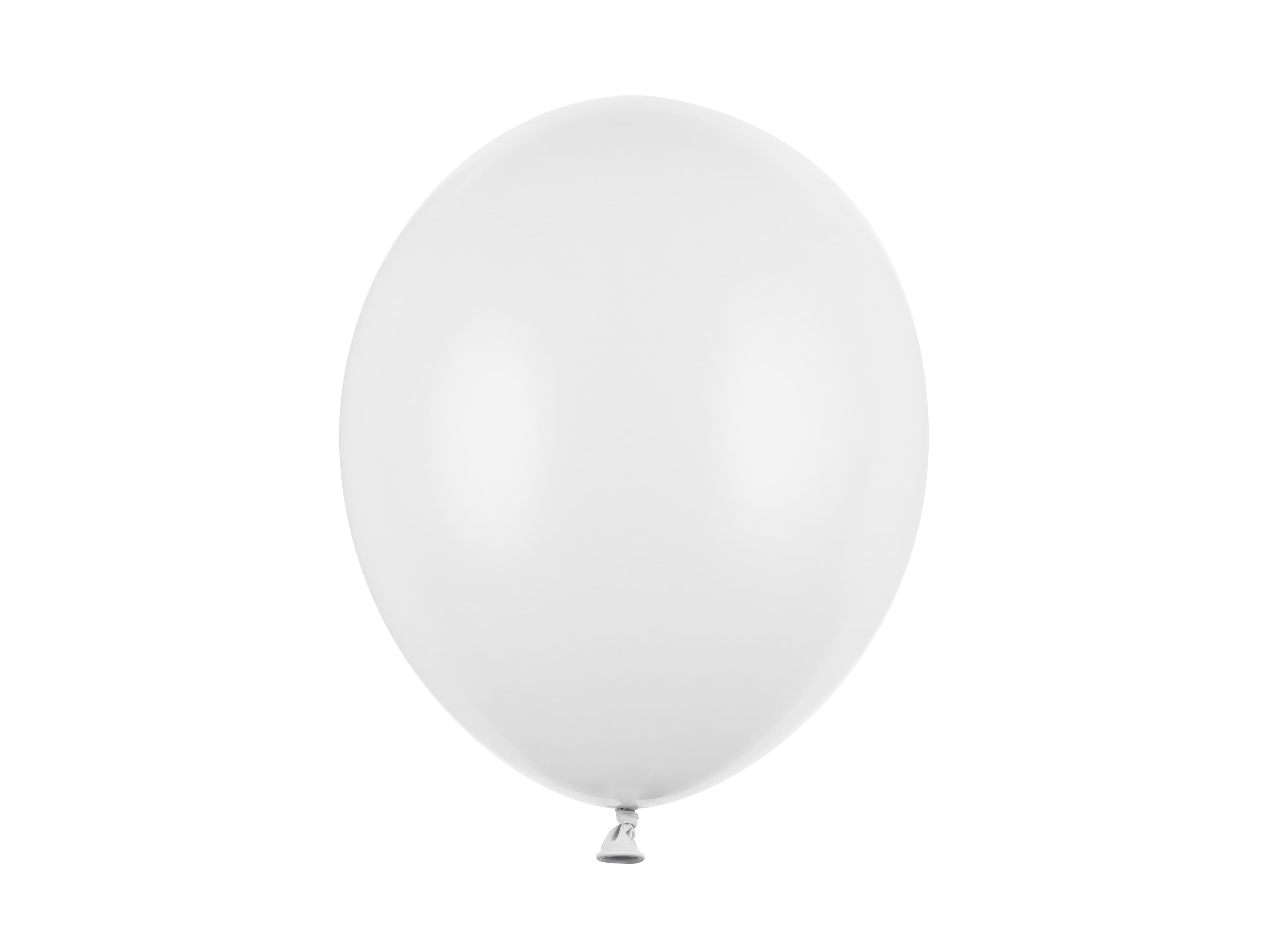 Ballons pastel blanc pur (lot de 10) ballon anniversaire