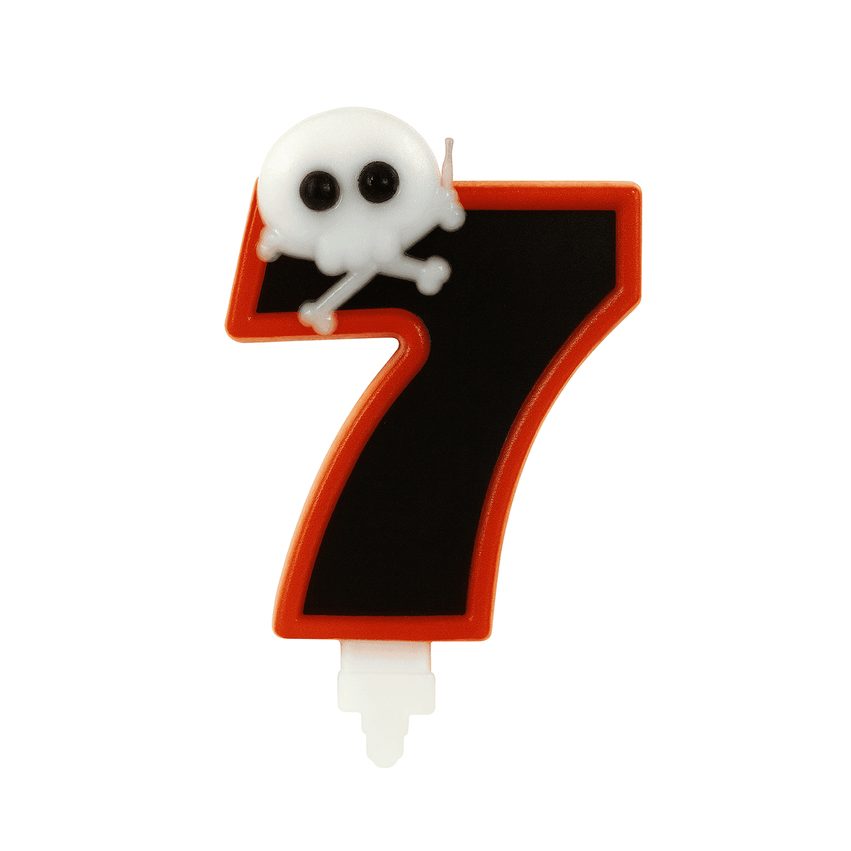Bougie pirate Chiffre 7