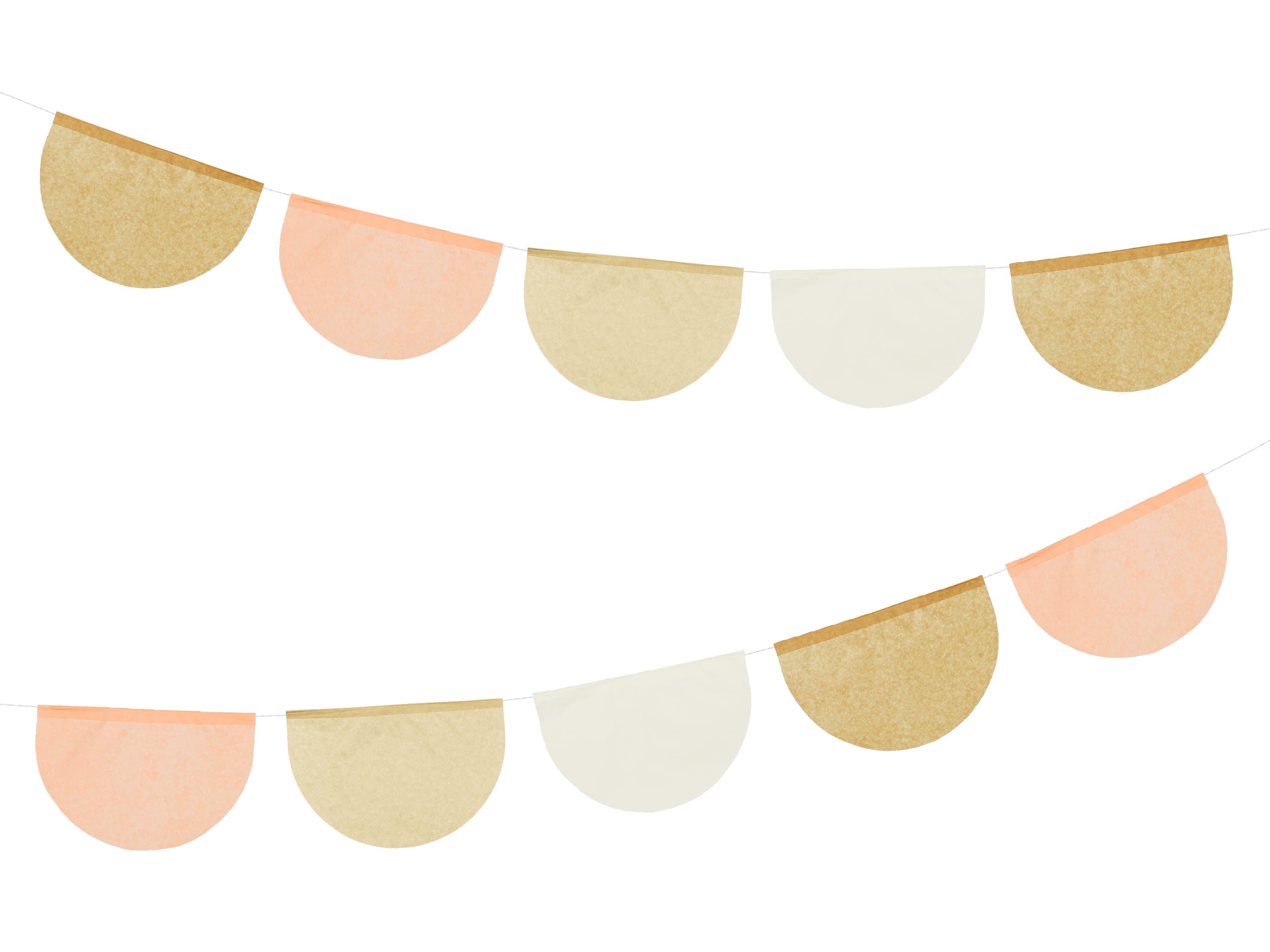 Guirlande de papier de soie