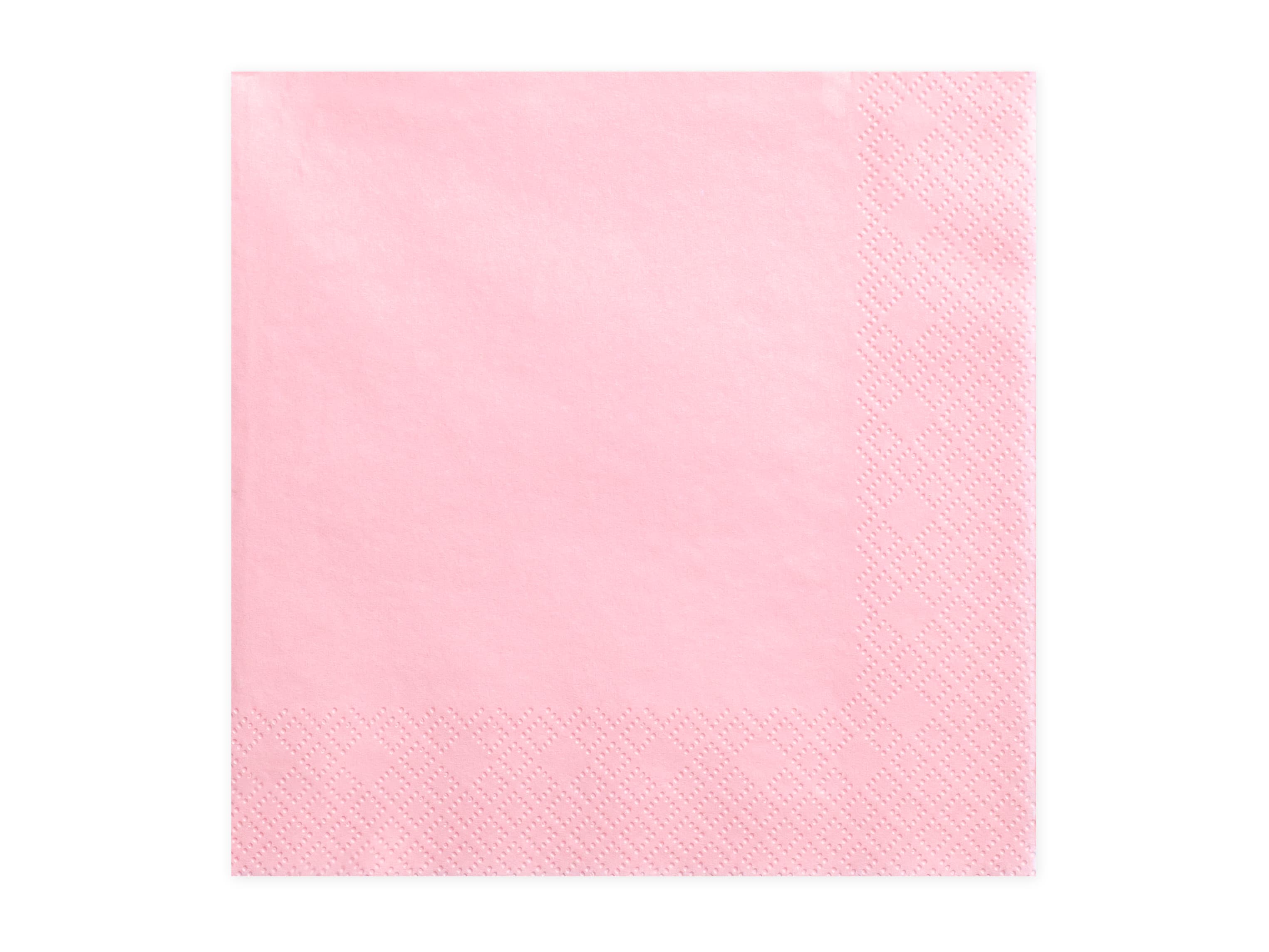 Serviette couleurs pastel