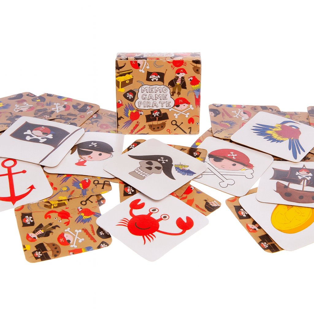 Jeu de memo 28 cartes Pirate