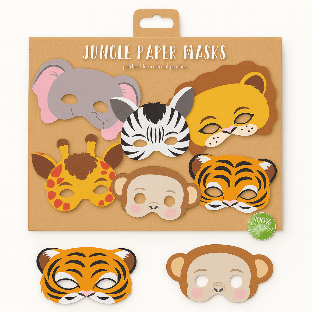 Masque animaux de la jungle