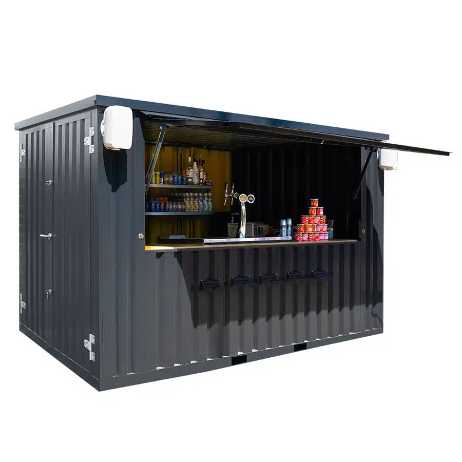 Bar Container XL 4 x 2 Anthrazit RAL 7016