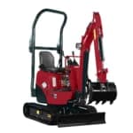 Minibagger Yanmar ViO10-2A gebraucht | 10 Betriebsstunden | Zubehör inklusive