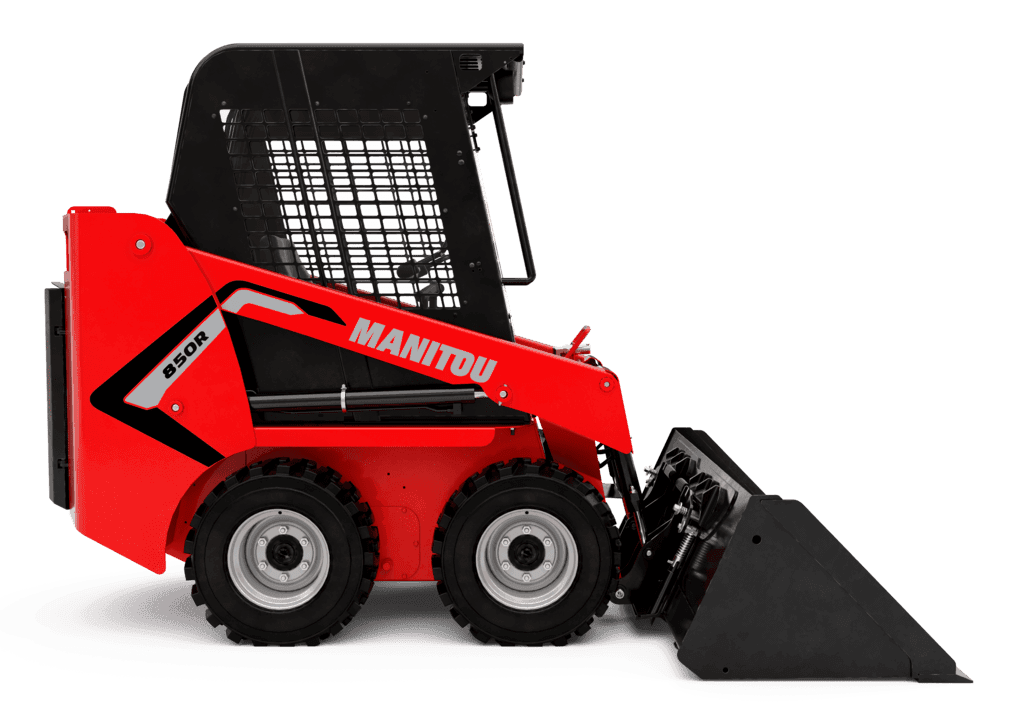Mini-Radlader Manitou 850R | 12 Betriebsstunden | Zubehör Inklusive