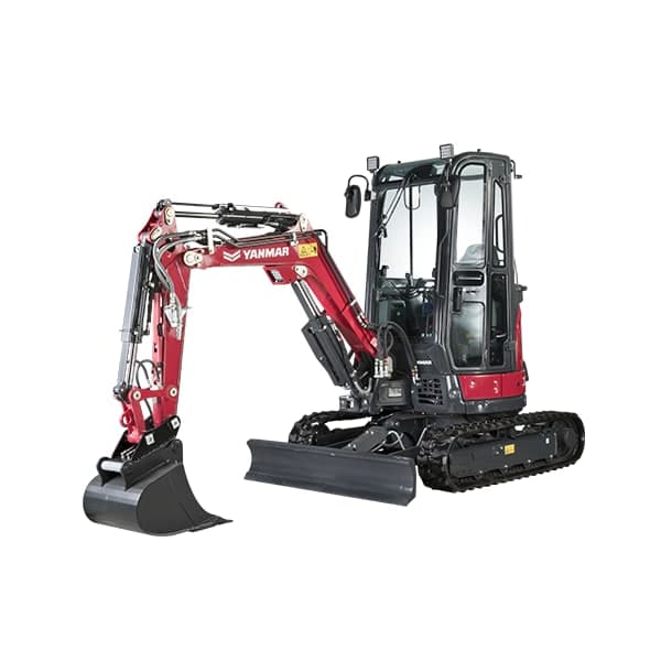 Minibagger Yanmar ViO23-6 gebraucht | 9 Betriebsstunden | Zubehör inklusive