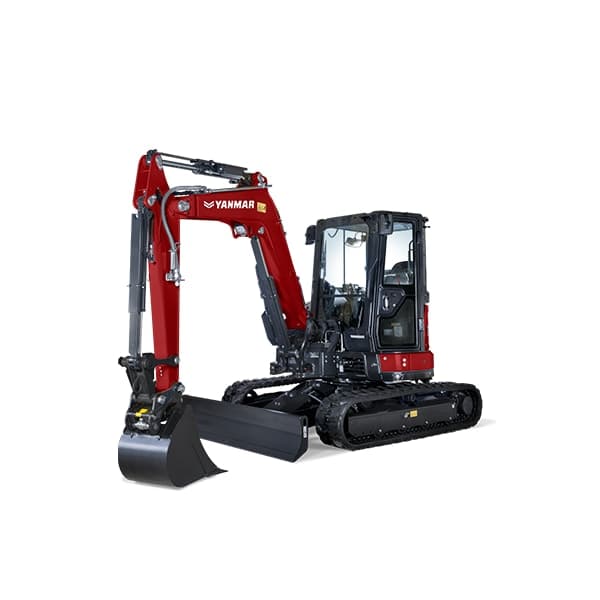 Minibagger Yanmar ViO50-6 gebraucht | 14 Betriebsstunden | Zubehör inklusive