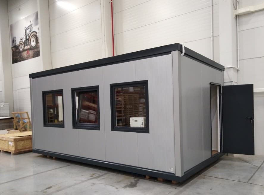 Conteneur Bureau Modulaire 18 m² Isolé Toutes Saisons – Module Professionnel