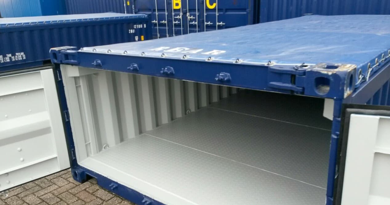 Conteneur maritime 20 pieds demi-hauteur IICL6