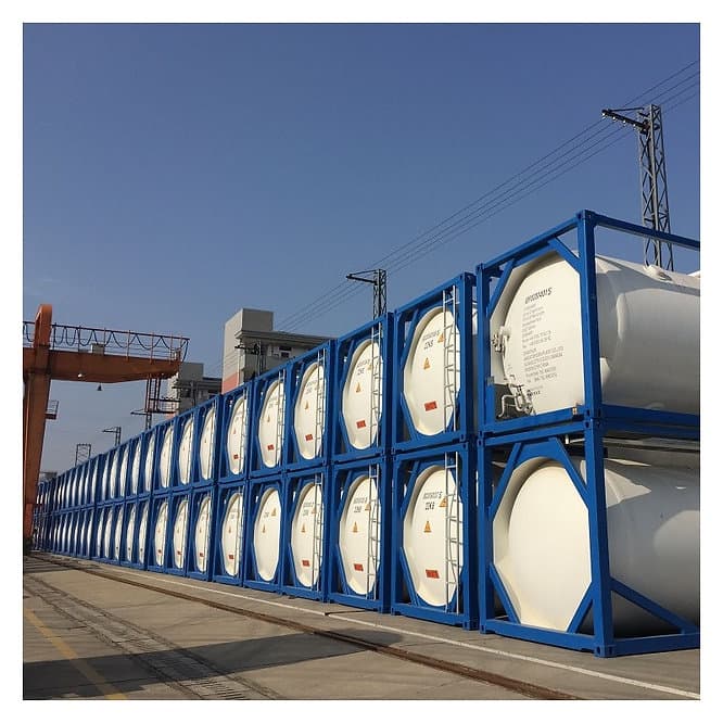 Isotank Container für Produkttransport