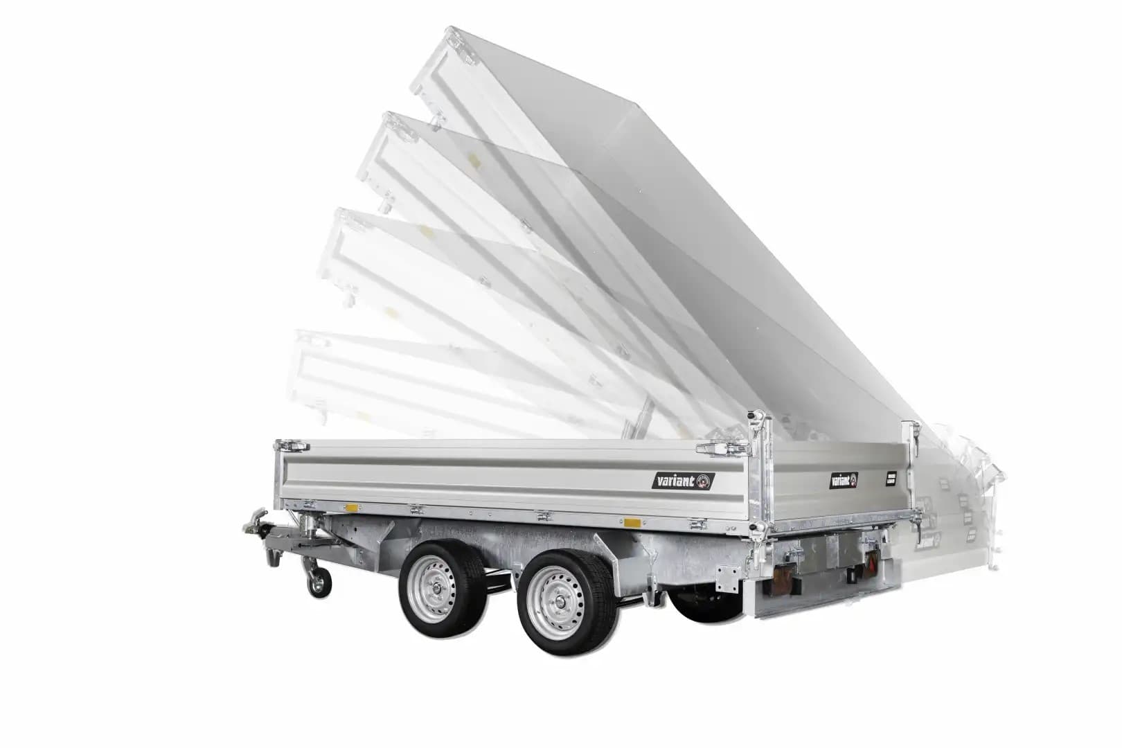 Variant PKW Anhänger 3-Seitenkipper 3017 TB, 3000 kg, Ladefläche 3,20 x 1,68 m - Elektropumpe und Nothandpumpe
