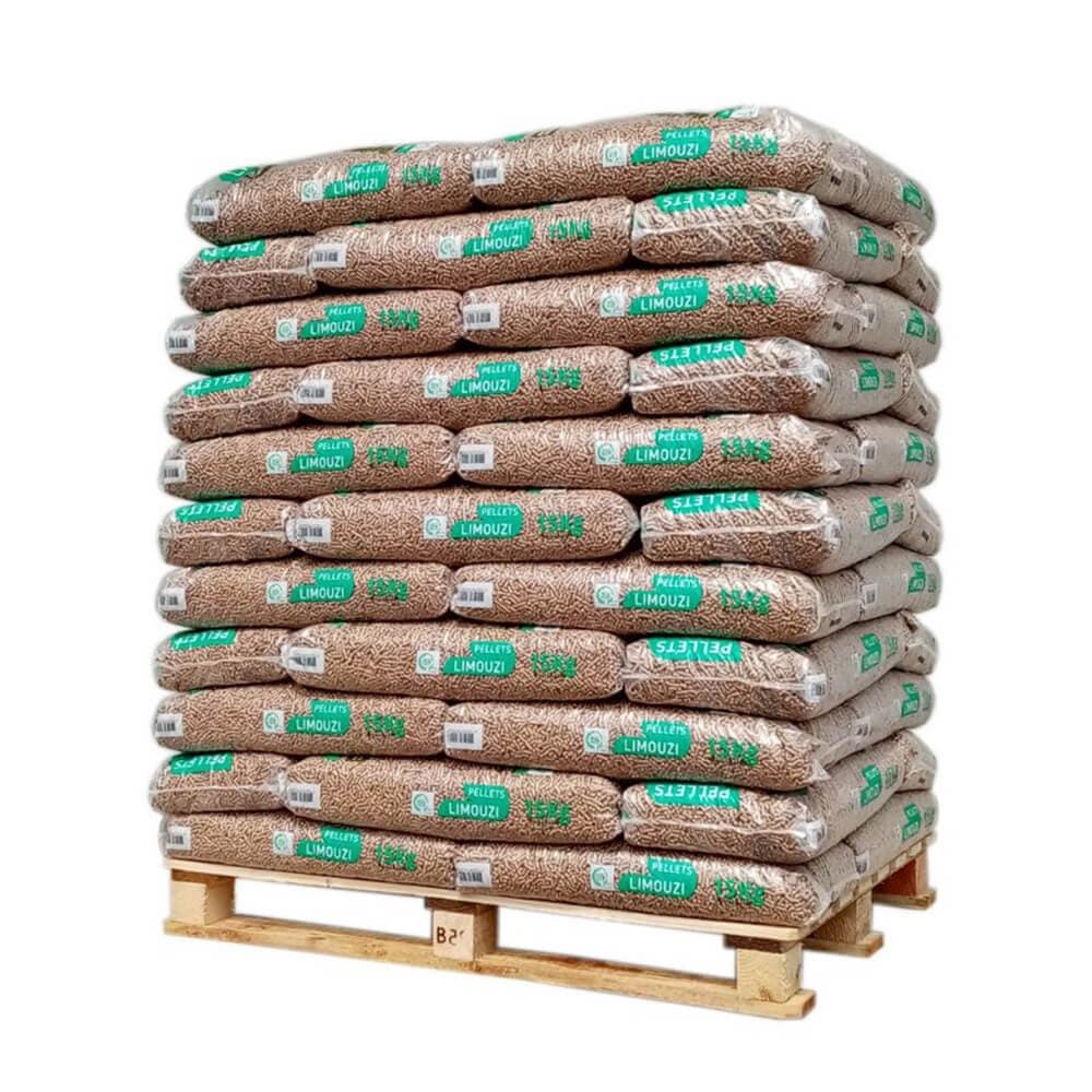 Pellet Limouzi – Palete com 66 sacos de 15 kg