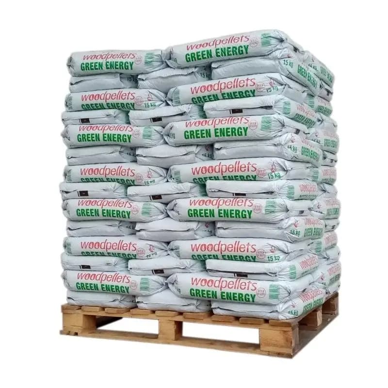 Pellets Green Energy - Palete de 65 sacos de15kg