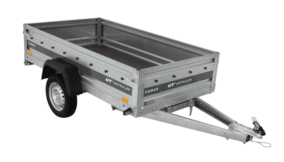 Autotransportanhänger 230x125 UNITRAILER FORCE 230 KIPP