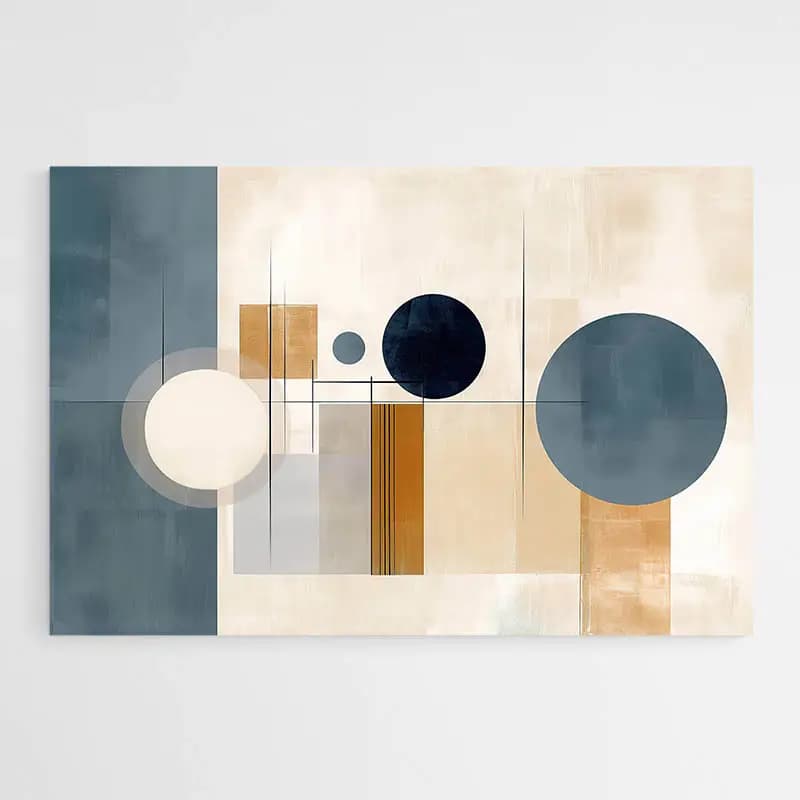 Tableau design moderne Tableau monté sur châssis 80x120
