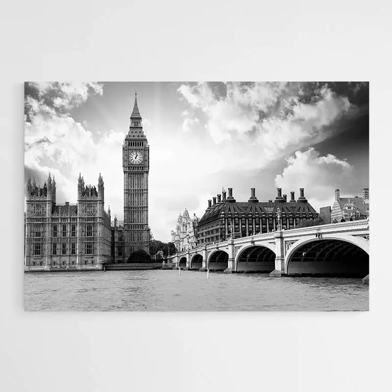 Tableau Big Ben Tableau monté sur châssis 80x120