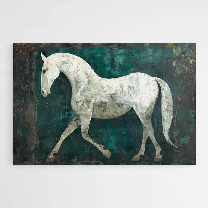 Tableau Cheval Ancien Tableau plexiglas 60x90