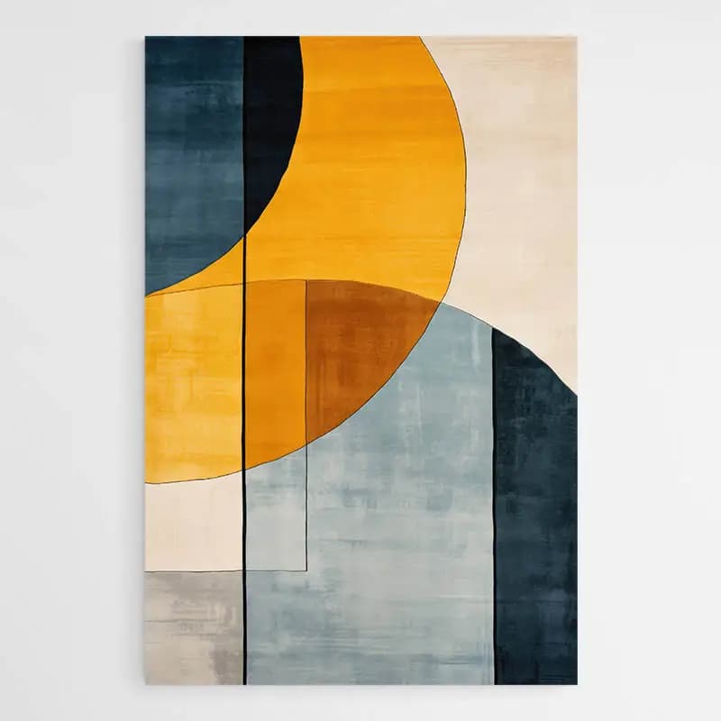 Tableau Vertical Design Tableau monté sur châssis 80x120
