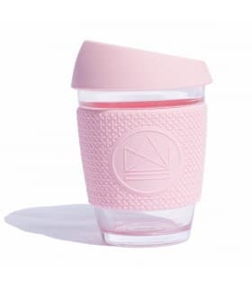 Mug en Verre 340 ml - Rose Pastel