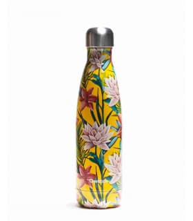 Bouteille Isotherme Inox - Tropicale Jaune 500 ml
