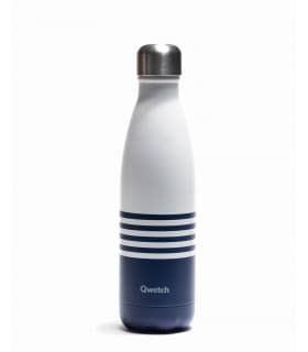 Bouteille Isotherme Inox - Marinière Bleue 500 ml