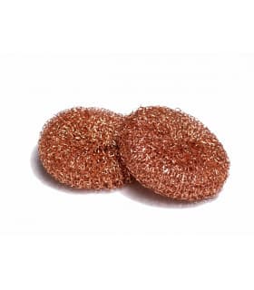 Éponges en Cuivre à récurer zéro déchet - Lot de 2