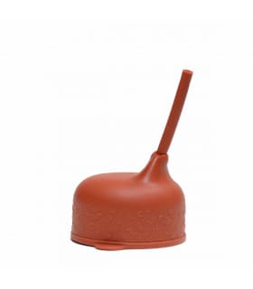 Bec Anti-Fuite avec une Paille en Silicone - Rust