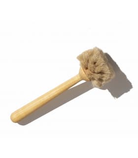Brosse à Verres en Bois de Bouleau et Crin de Cheval