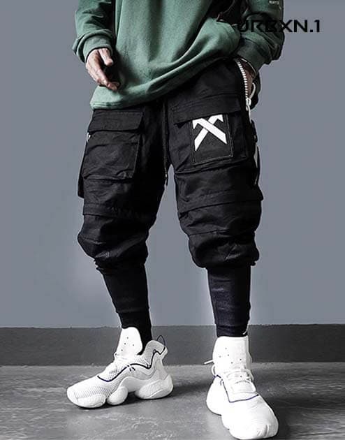 Techwear Cargo Pants - L