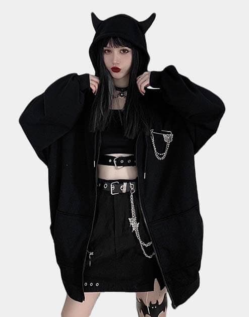 Devil Horn Hoodie
