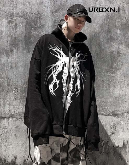 Grunge Hoodie - L