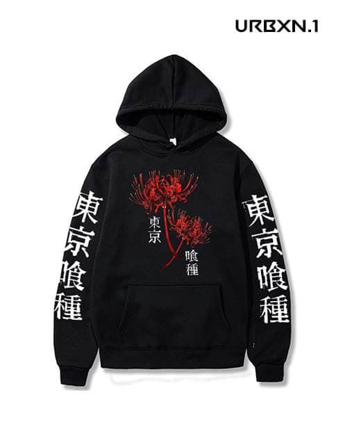 Harajuku Hoodie - Schwarz - L
