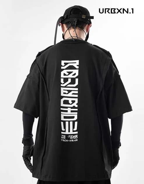 Black Techwear Shirt - XL