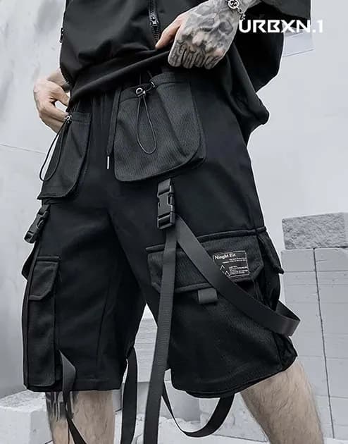 Cargo Shorts Techwear - L