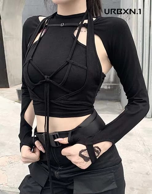 Streetwear T Shirt Damen - M