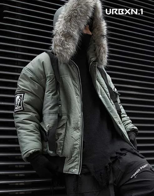 Techwear Winter Jacket - S