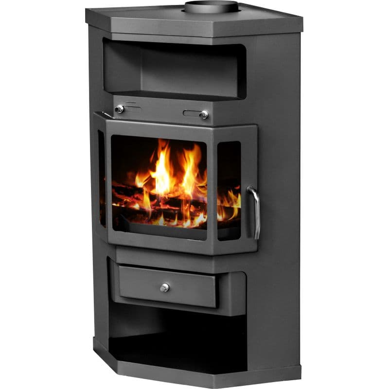 Holzofen V05 Panama – 9 kW – Modernes Design und effiziente Heizung...