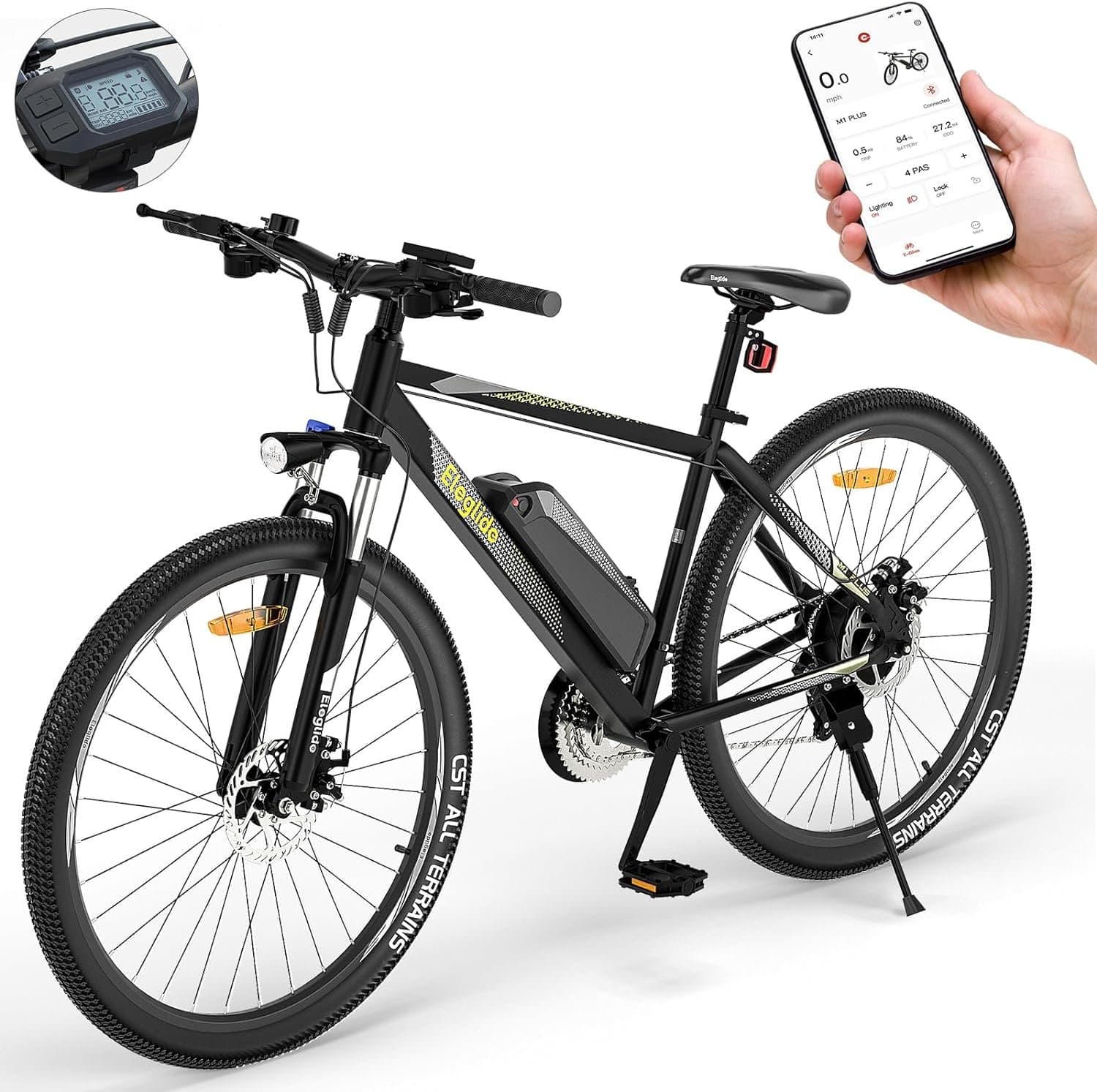 Eleglide M1 Plus – Bicicleta eléctrica de montaña con aplicación - S
