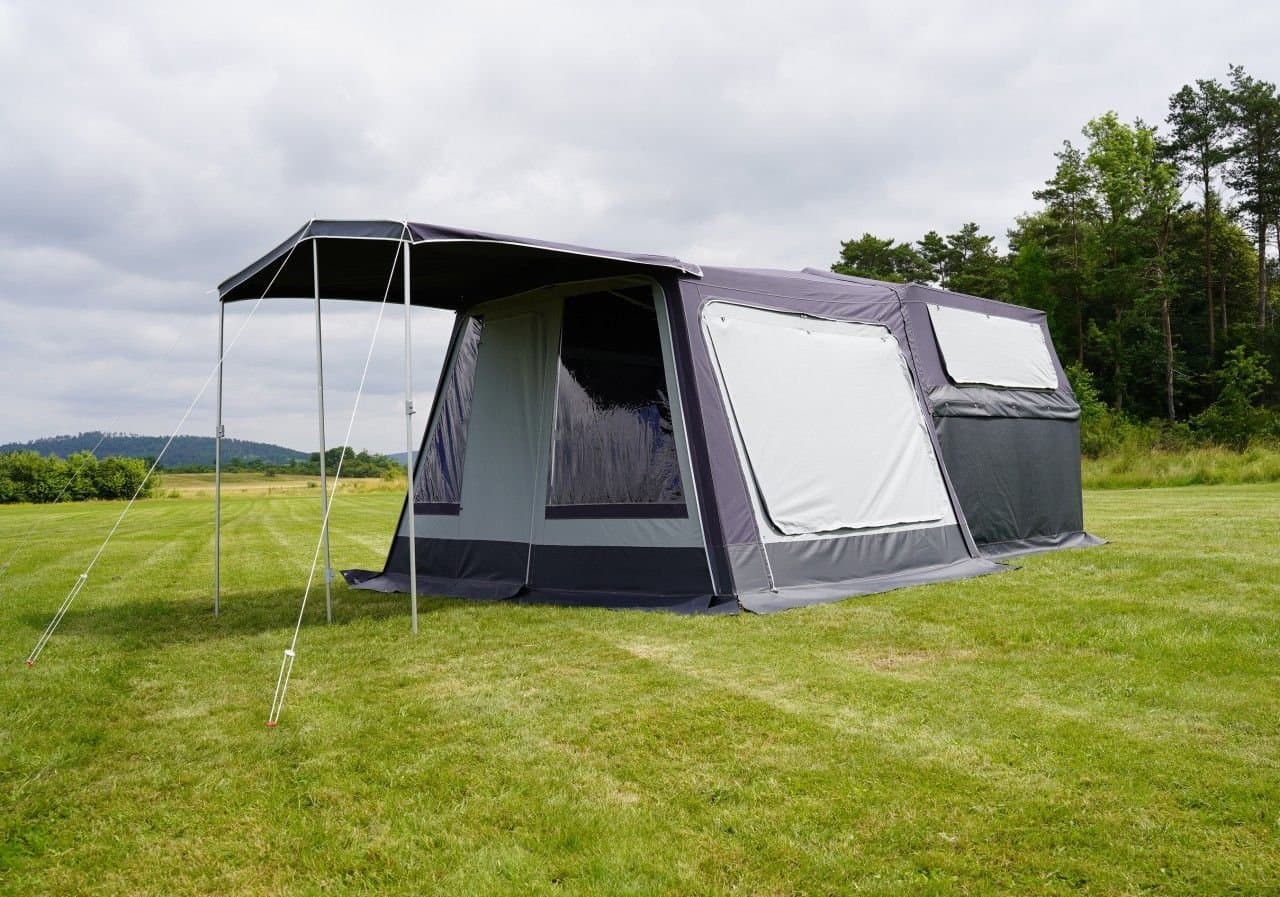TPV Campinganhänger KT-EB3 Street-Camper 2.0 1300kg Gebremst + Vorzelt und Sonnendach