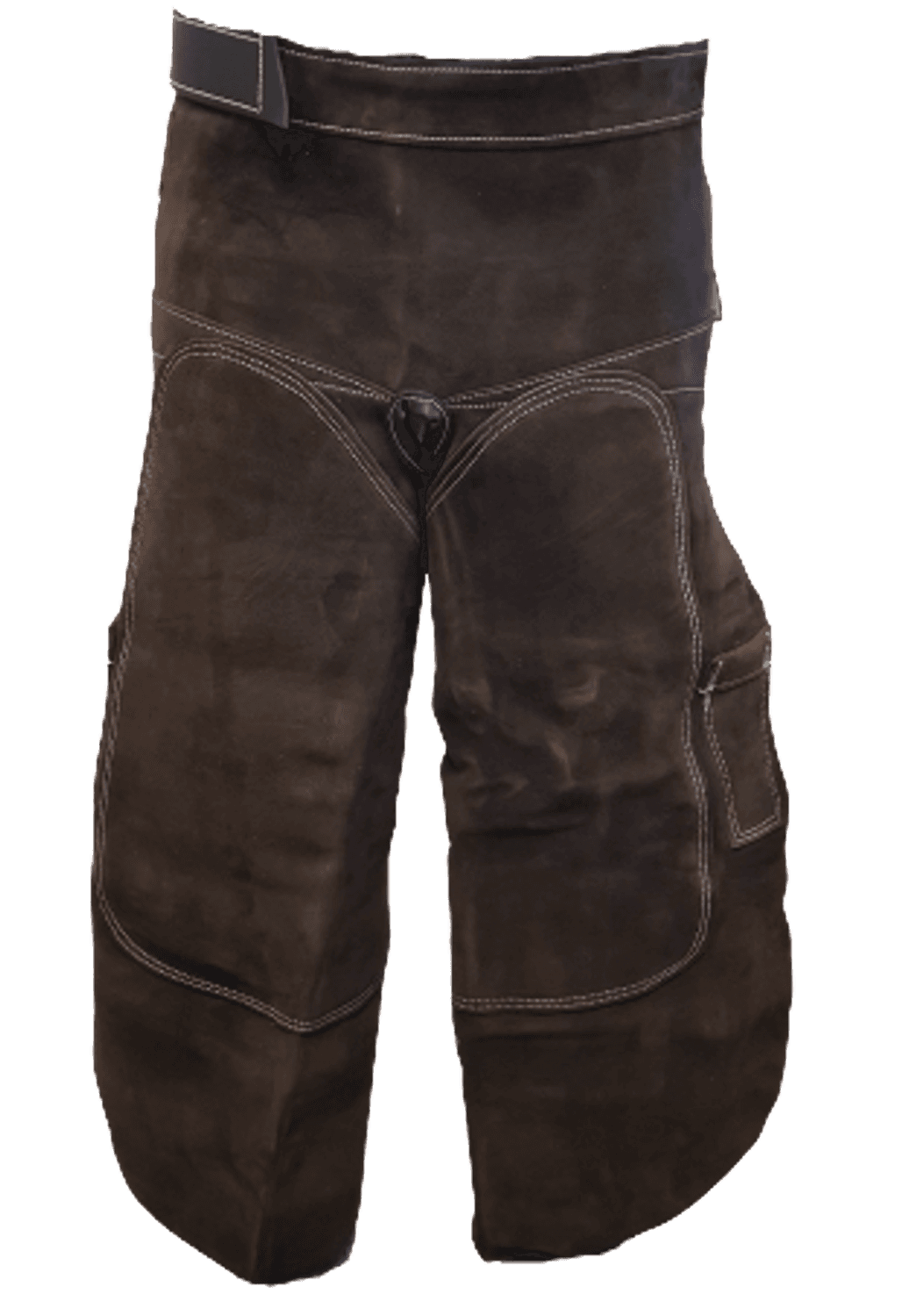 TABLIER CUIR COURT GIBBINS SUEDOIS