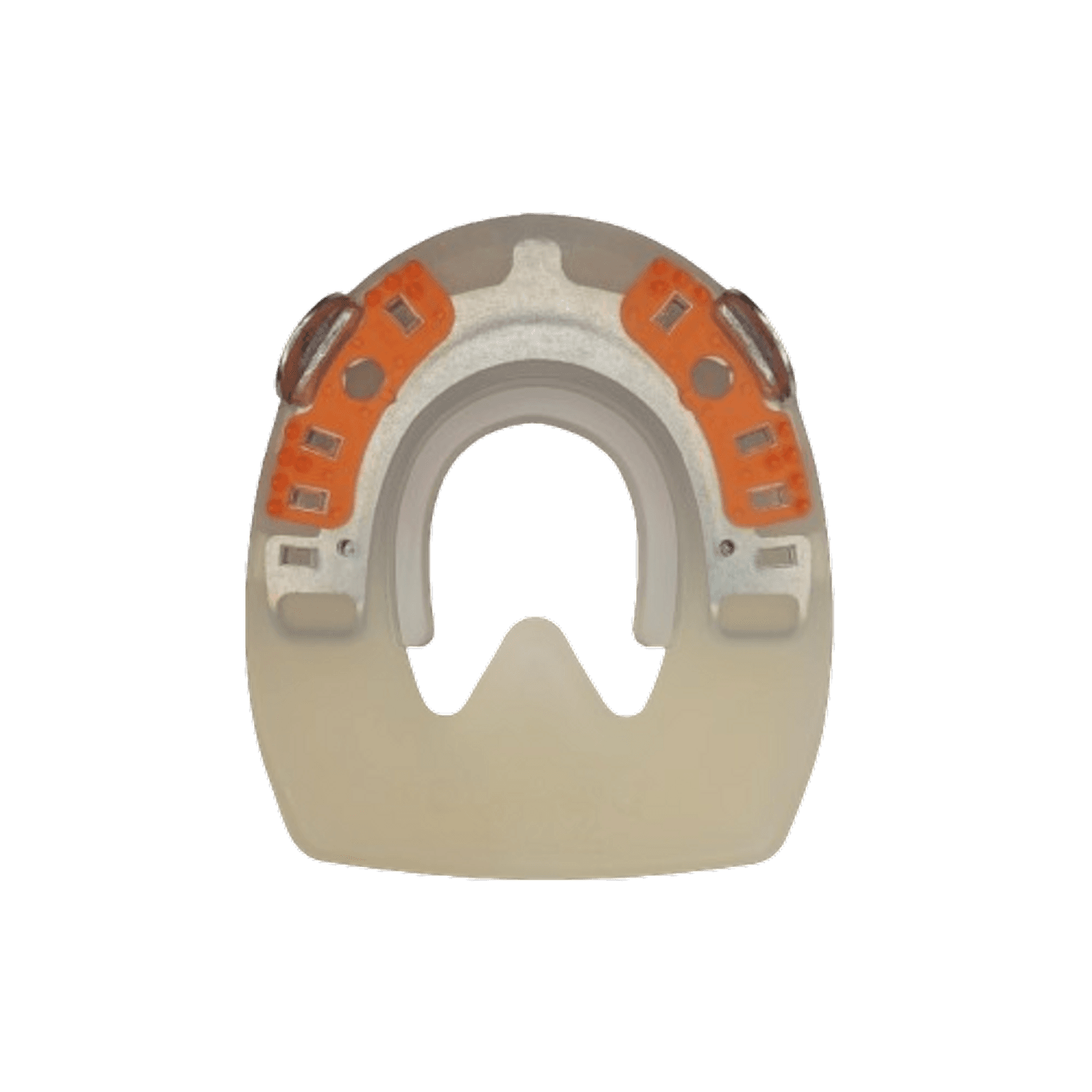 FER DUPLO ORANGE Standard OVALE avec pinçons 150