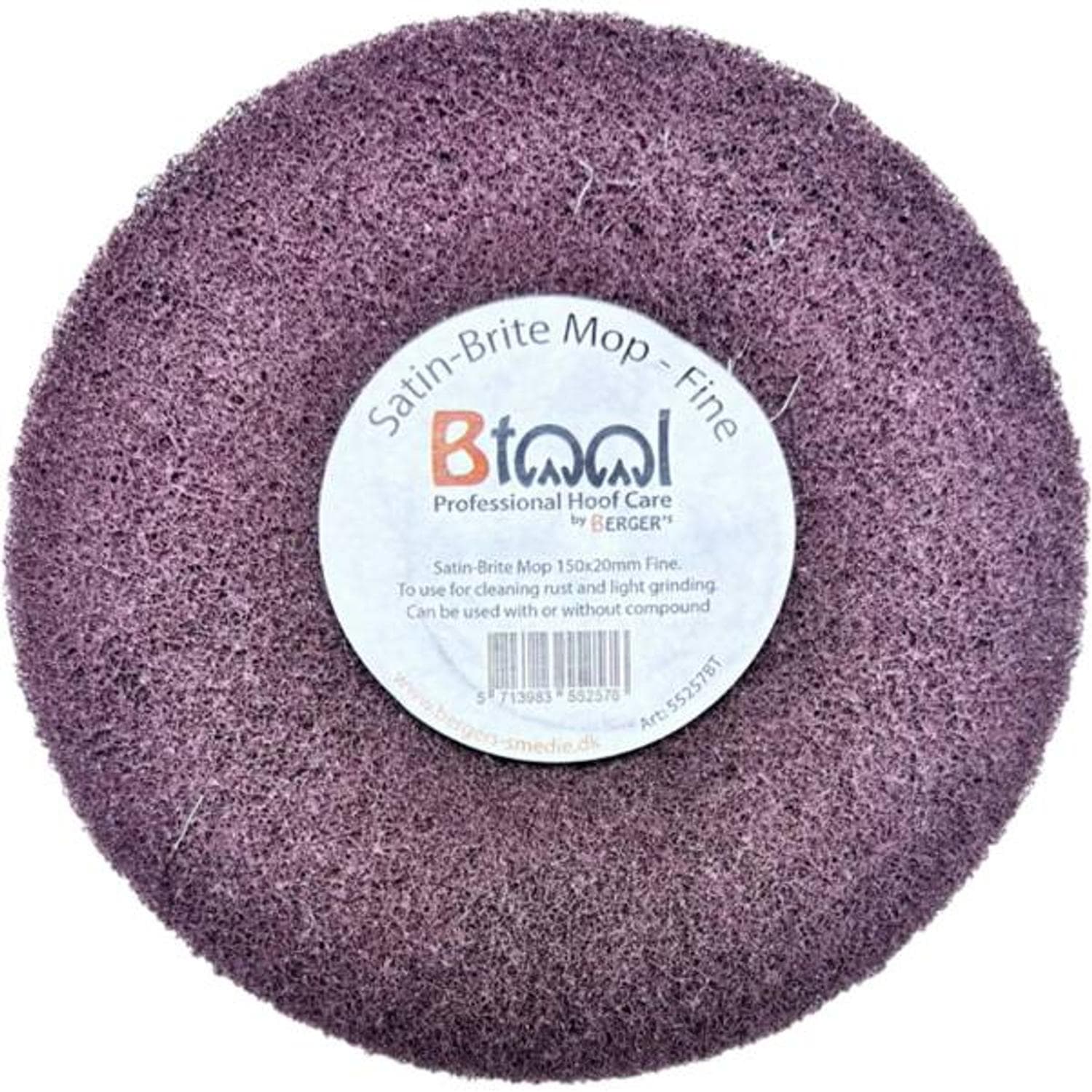 Roue abrasive de décapage anti-rouille Satin-Brite Fin 180# BTool