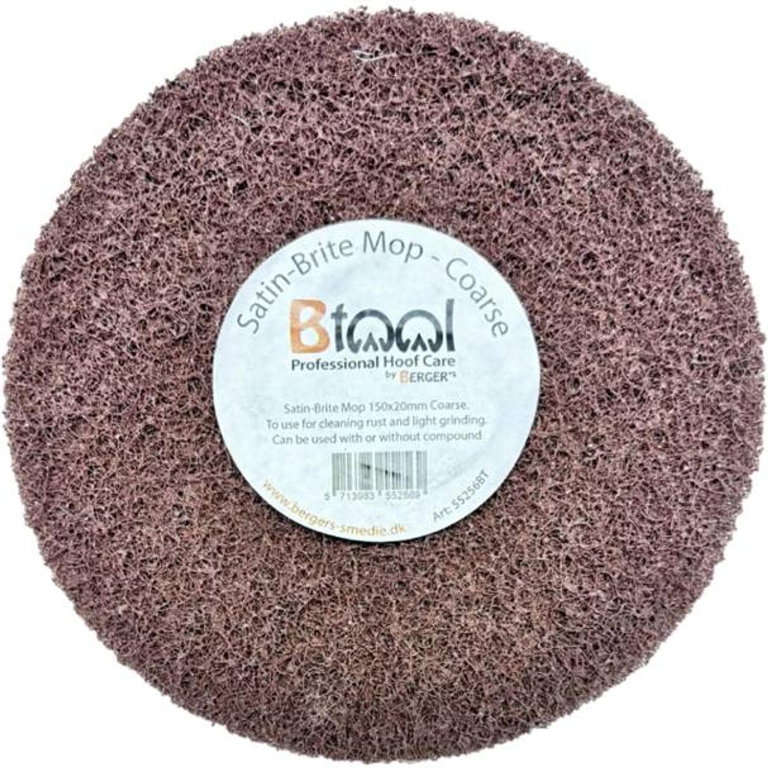 Roue abrasive de décapage anti-rouille Satin-Brite Gros 60#