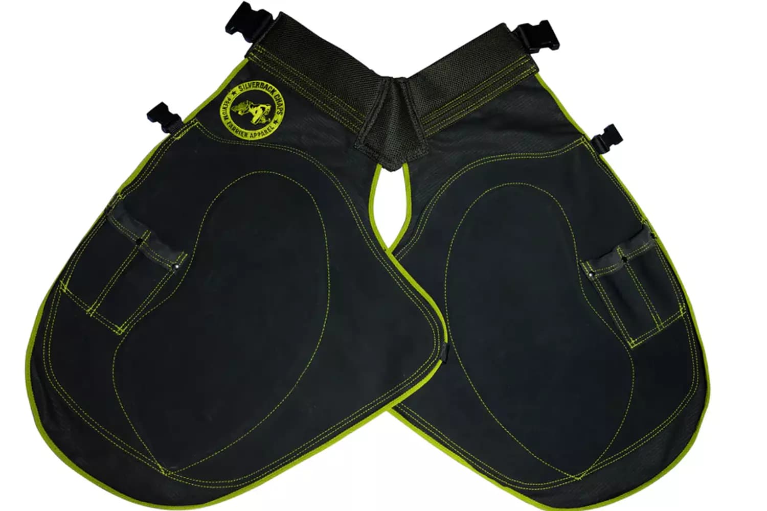 Tablier LITE PRO BLACK Silverback liseret Jaune